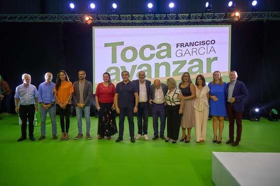 NC de Telde arropa a Francisco García como candidato a la Alcaldía de Santa Lucía de Tirajana/TA.